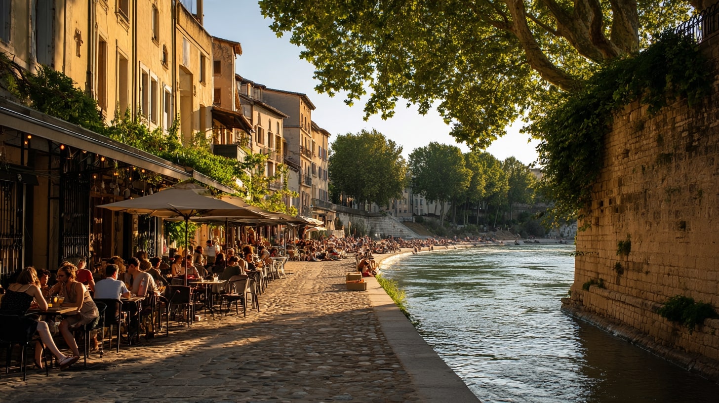 Brasserie artisanale à Valence, au cœur de la Drôme, avec vue sur les berges du Rhône et ambiance de terroir